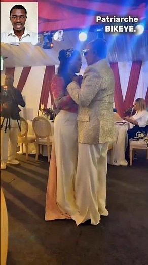 Koffi Olomide's romantic dance at his wedding to Cindy Le Cœur #koffiolomidewedding #drc
