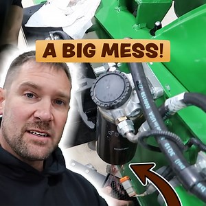 156K views · 2.2K reactions | Dirty Job Alert! Changing Oil in a Tractor | Millennial Farmer | Facebook
