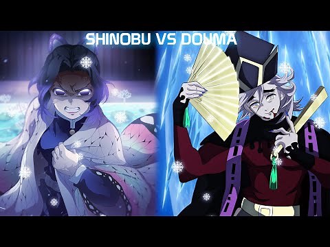 SHINOBU VS DOUMA - DEMON SLAYER - (WITH VOICES) MOTION COMIC