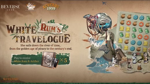 Reverse 1999 White Rum's Travelogue: Gameplay, rewards, and Stages overview