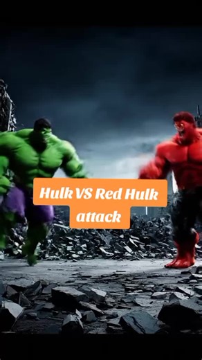 Hulk vs Red Hulk: Epic Battle Showdown