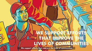 Our livelihood development program, Shell LiveWIRE is dedicated to supporting the community members of Macabalan Port in Cagayan de Oro. In collaboration with GreenAntz Builders and Macajalar Wharf Porters Association, we established an eco-brick hub that recycles plastic waste into useable materials such as building bricks and road pavers. This hub educates community members in solid-waste management and provides sustainable livelihood for members of the porters association. Let's support enter