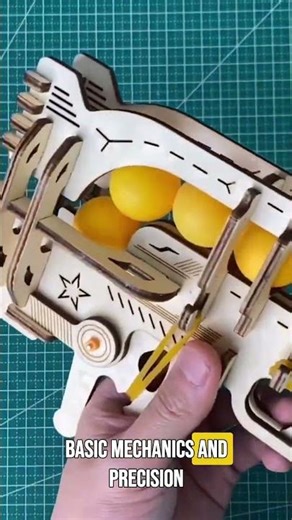 DIY Wooden Rubber Band Gun Puzzle Kit