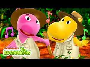 Uniqua Goes "Questing, Questing!" to the Top of Stone Step Hill w/ Tasha! | The Backyardigans