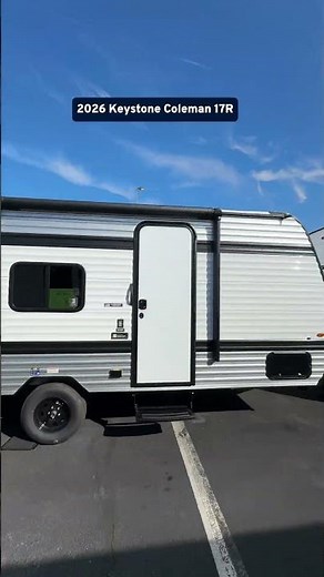 OBSESSED 👏 | 2026 Keystone Coleman 17R #rvreview #rvtour #rvlife #camper #traveltrailer #rvlifestyle