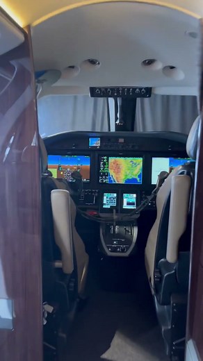 Beechcraft Denali Interior! #aviation #flight #aircraft #cessna #beechcraft #denali #g5000 #garmin
