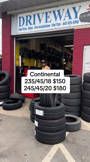 Brand New Continental Tires On Sale - All Season Deals