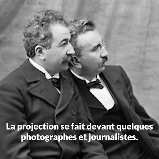 Le premier film projeté de l'histoire du cinéma ?