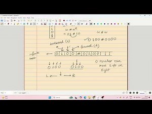 Turing Machine Design