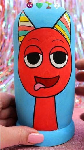 ASMR UNBOXING Sprunki Garten of BanBan Nesting Dolls Review❤️#shorts #asmr #sprunki #gartenofbanban