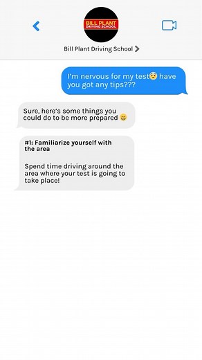 Have you got your driving test coming up? If you’re nervous, here are a few things you can try to make sure you’re ready! 🚗 #drive #drivingtest #drivingtesttips #learntodrive #drivingschool | Bill Plant Driving School