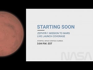🔴 LIVE: NASA's Zephyr-1 Mission to Mars