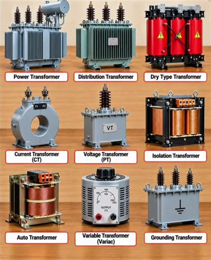 Electrical Transformers Guide – Comprehensive Overview of 9 Types of Power, Instrument, and Specia