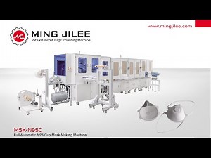 Full Automatic N95 Cup Mask Making Machine, MSK-N95C