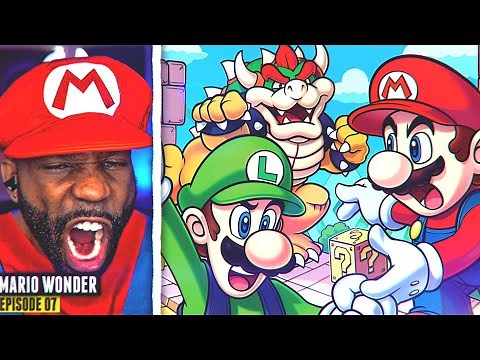 RAGE QUIT. TIRED OF THIS! - Super Mario Bros. Wonder Walkthrough Gameplay - Part 7 (Nintendo Switch)