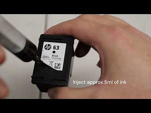 HP 63 Standard Cartridge Refill