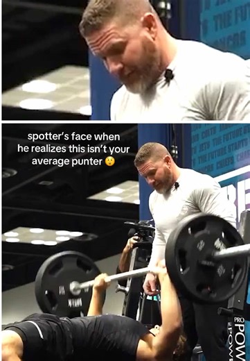 Michael Turk's Impressive NFL Combine Bench Press