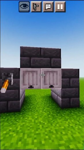 Easy 2x2 Piston Door Tutorial (Minecraft Redstone)