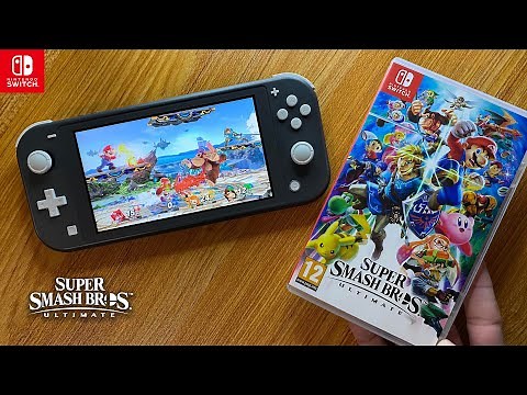 Super Smash Bros Ultimate Nintendo Switch Lite Gameplay