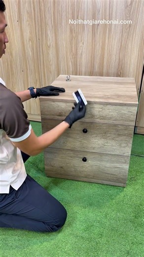 DIY Bedside Table Secret Compartment Idea #SecretStorage #HomeHacks #DIYProjects #ASMR