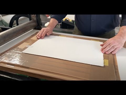 Registration with Ternes Burton pins and tabs Part 1