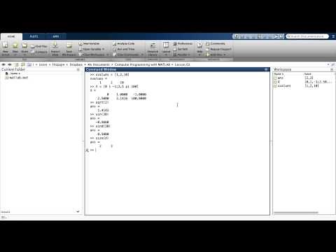 Lesson 2.1 Introduction to Matrices and Operators