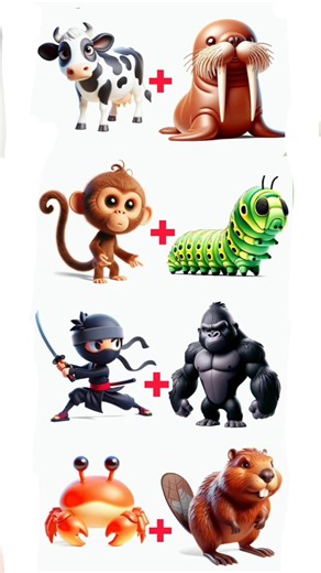 Top 10 Most Unique Character Transformations 😱 / part 1