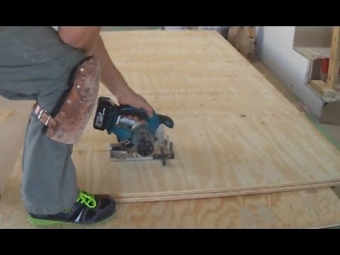 Plywood Subfloor Leveling with Plywood Sheets: How To Raised the Level of the Floor