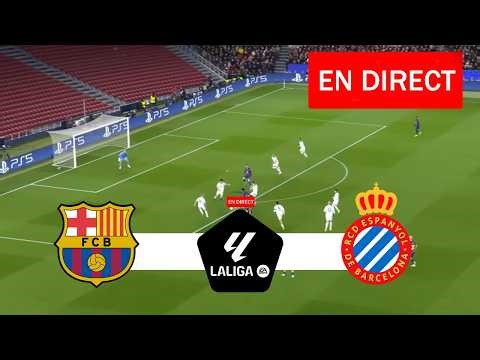 PES 2021 - Barcelone - Espanyol. LaLiga. New Camp Nou FRA [Efootball Mod 2026]