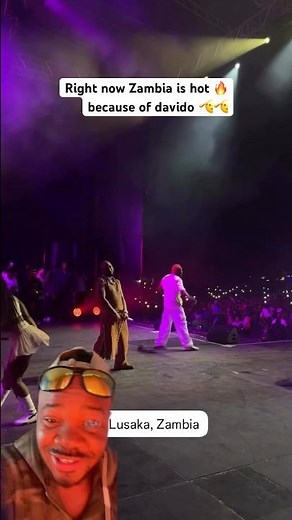 Davido Performs LIVE in Lusaka Zambia shut down 🫡