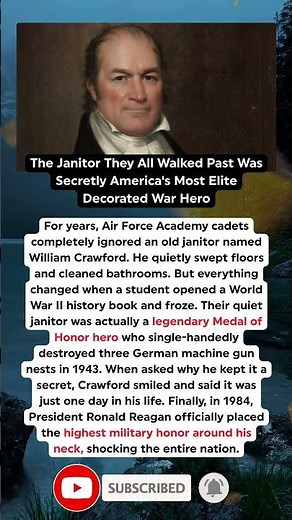 Cadets Just Discovered The Shocking Secret Their Janitor Was Hiding For 40 Years
