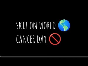skit on world cancer day performed by the students of class 6th of M.R.D. Public School
