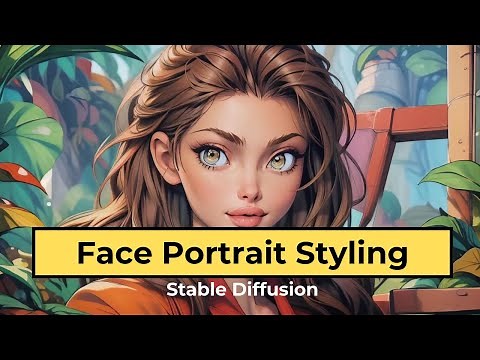 EASY Face Portrait Styling in Stable Diffusion (ControlNet & IP-Adapter)