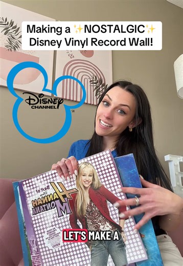 DIY Disney Vinyl Record Wall