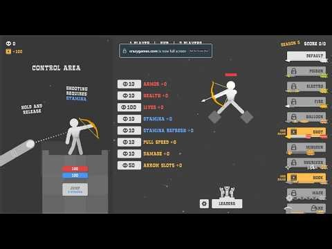 Ragdoll Archers - A brave ragdoll stickman archer enemies Arrows Game
