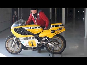 Barry Sheene and Kenny Roberts bikes ridden