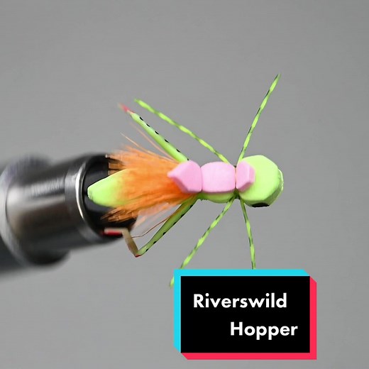 Riverswild Hopper Fly Pattern Kit with Foam and Legs
