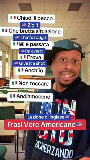 Lezione di inglese - Frasi americane vere #ingleseperitaliani