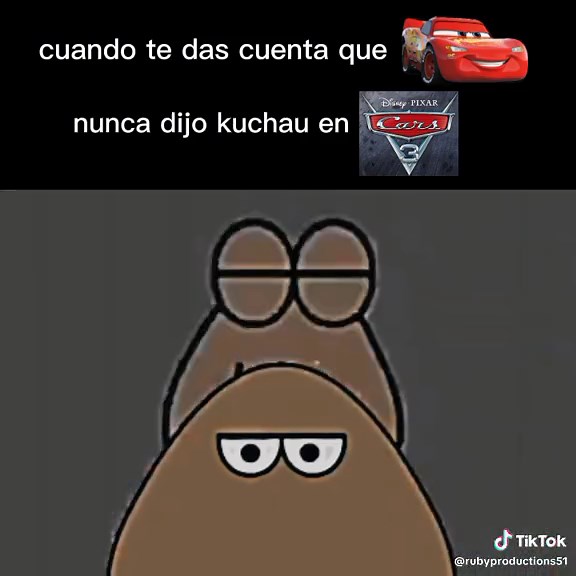 Kuchau Meme Featuring Rayo Mcqueen from Disney Pixar Cars