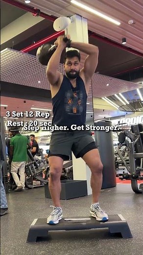 Workout Step Bench Exercise for Strong Legs & Better Balance
