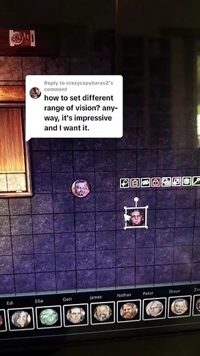 Here's a quick demo of how to change your vision ranges for different tokens! #arkenforge #ttrpg