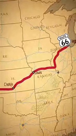 ⛳ Route us 66 Full map 🏞️🚗❤️🇺🇲 #route66 #Arizona #monumentvalley #ArizonaHistory #california | Historic Route 66