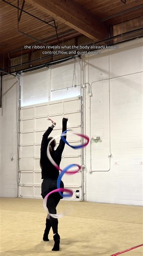 Rhythmic gymnastics is not just about flexibility or tricks. It’s the art of aligning strength, coordination and intention into one continuous movement. The ribbon doesn’t lie it shows how the body breathes, how balance is held, and how control turns into grace. Every circle, every spiral is a conversation between power and softness, precision and freedom. This is where athletic discipline meets artistry, and where movement becomes harmony not forced, but earned. I’m a rhythmic gymnastics coach,