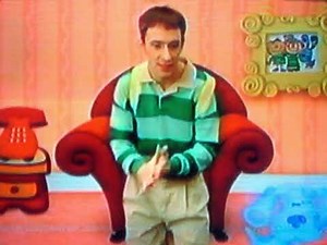 BLUE'S CLUES BLUE'S BIG TREASURE HUNT 1999 VHS