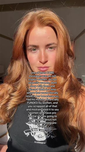 S*x outside of marriage by no logic would include pre-marital. U can’t cheat on a husband you don’t yet have. Celibacy is amazing for so many people! But we are explicitly told not to add laws to the Bible that aren’t there. And if I was going to hell for something, I’d never trust a God who didn’t explicitly tell me not to. #christiantiktok #christianfeminist #manifestation #spirituality