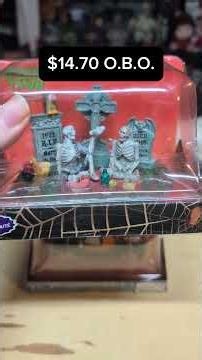 lemax spooky town selling out fast ! #lemax #spookytown #halloween #halloweendecor #collectibles