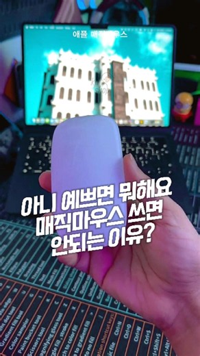 아니 예쁘면 뭐해요 매직마우스 쓰면 안되는 이유?