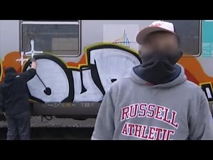 Paris underground graffiti gang
