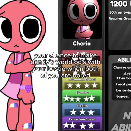 Crea tu propio personaje en Dandy's World