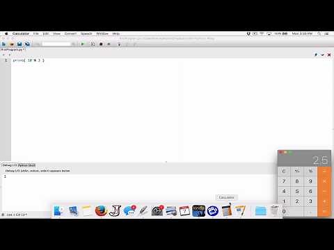 22. Arithmetic operators: Modulus - Learn Python